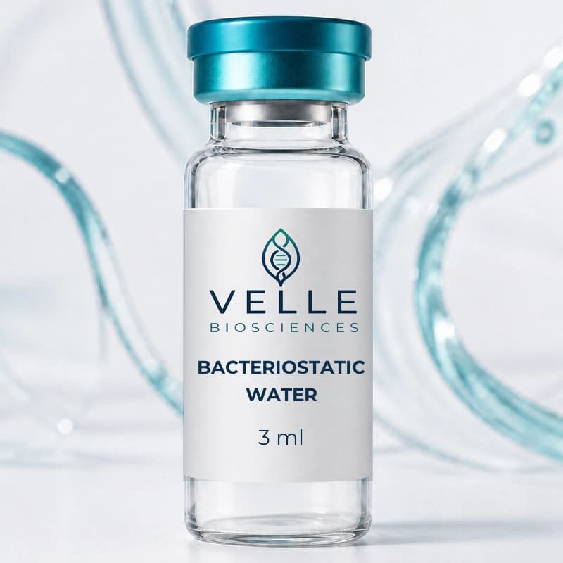 Bacteriostatic Water — product render vial render